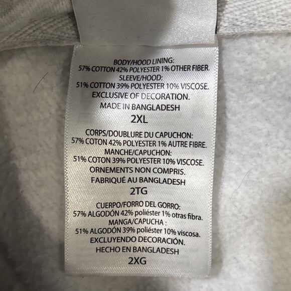 University of Maryland Terrapins Champion Sweatshirt Men's Size 2XL Grey Terps - Picture 15 of 15